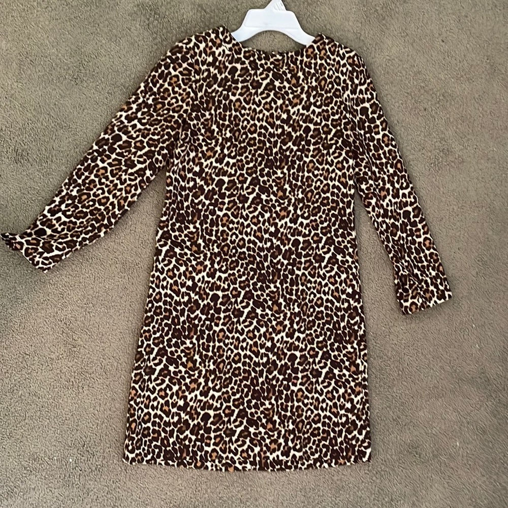 J.Crew cheetah print dress